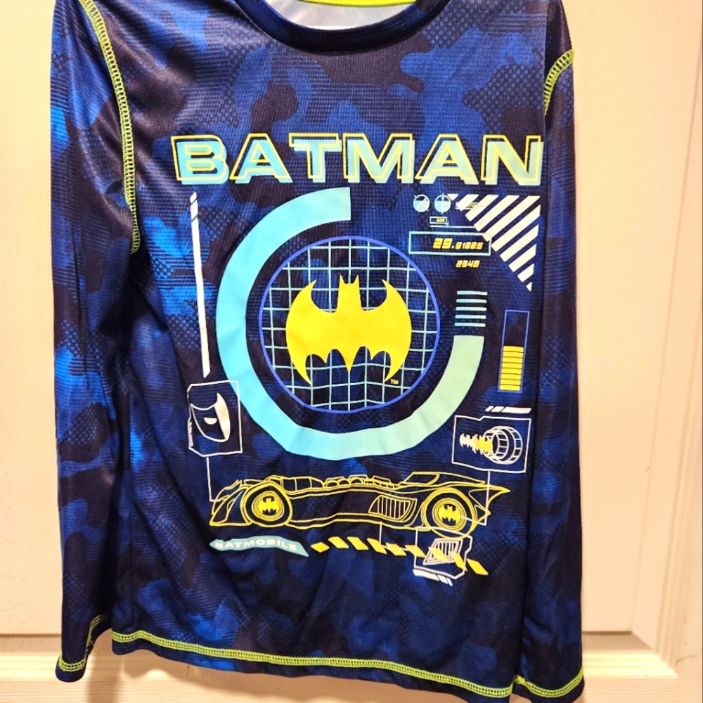 Jumping Beans Blue and Neon Yellow Shirt